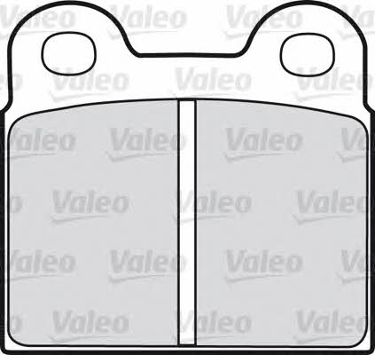 Valeo 598187 Brake Pad Set, disc brake 598187