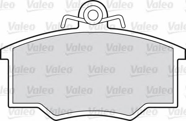 Valeo 598205 Brake Pad Set, disc brake 598205