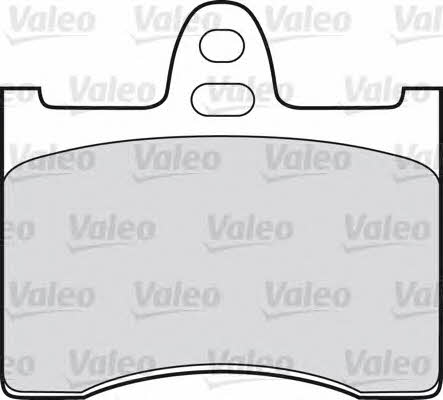 Valeo 598207 Brake Pad Set, disc brake 598207