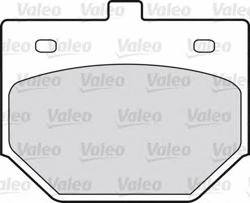 Valeo 598209 Brake Pad Set, disc brake 598209