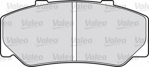 Valeo 598222 Brake Pad Set, disc brake 598222