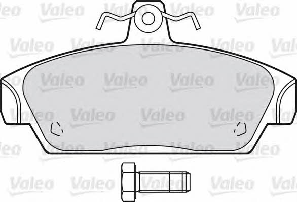 Valeo 598254 Brake Pad Set, disc brake 598254