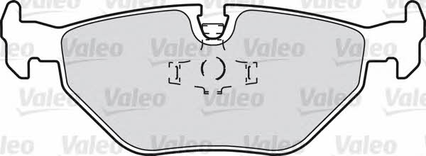 Valeo 598259 Brake Pad Set, disc brake 598259