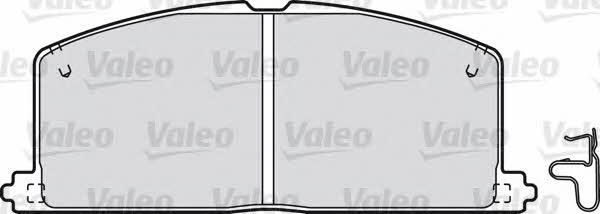 Valeo 598266 Brake Pad Set, disc brake 598266