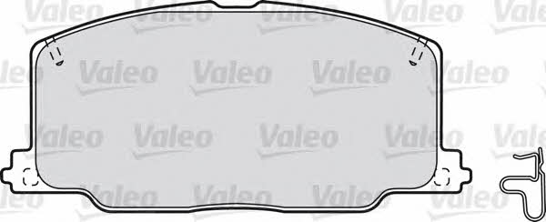 Valeo 598267 Brake Pad Set, disc brake 598267