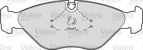 Valeo 598269 Brake Pad Set, disc brake 598269