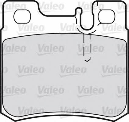 Valeo 598272 Brake Pad Set, disc brake 598272