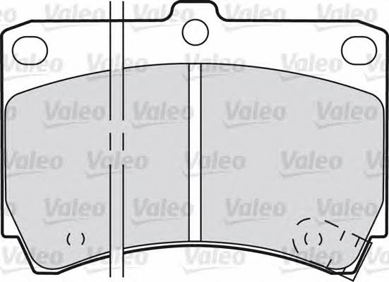 Valeo 598274 Brake Pad Set, disc brake 598274