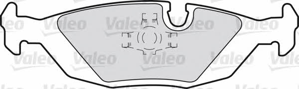 Valeo 598291 Brake Pad Set, disc brake 598291