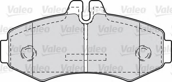 Valeo 598299 Brake Pad Set, disc brake 598299