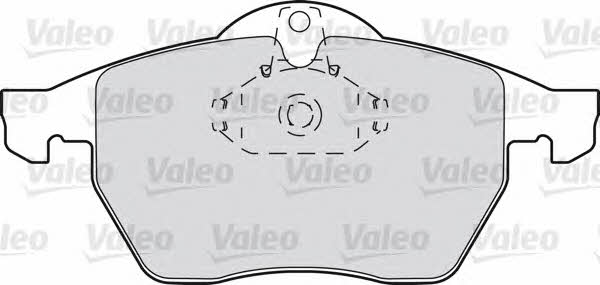 Valeo 598305 Brake Pad Set, disc brake 598305