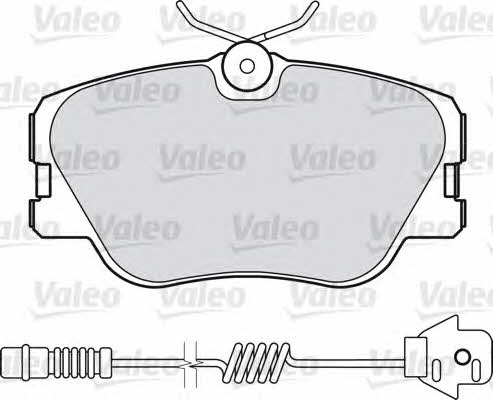 Valeo 598315 Brake Pad Set, disc brake 598315