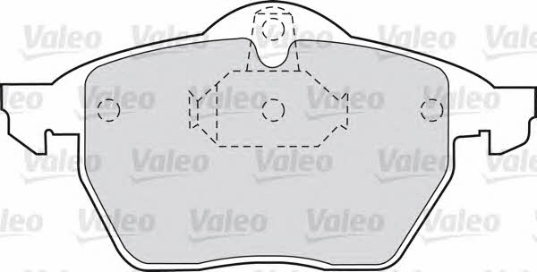 Valeo 598321 Brake Pad Set, disc brake 598321