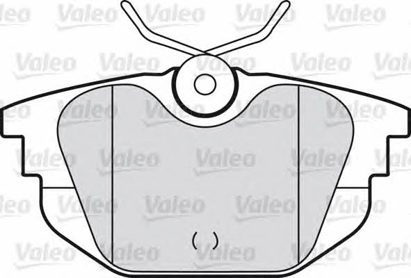 Valeo 598331 Brake Pad Set, disc brake 598331