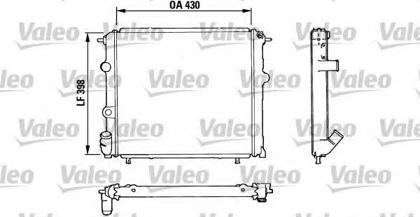 Valeo 810914 Radiator, engine cooling 810914