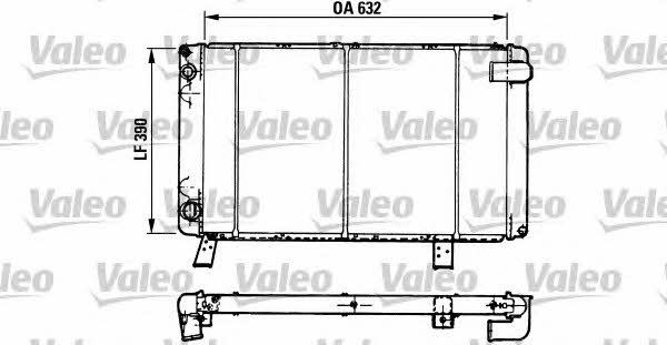 Valeo 810918 Radiator, engine cooling 810918