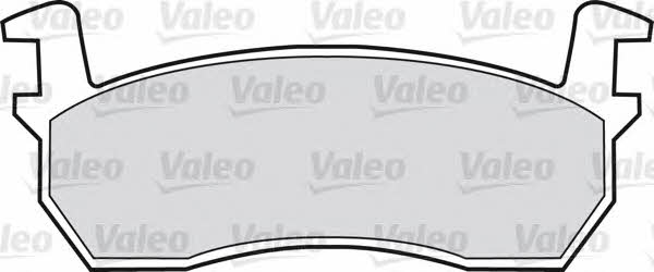 Valeo 598384 Brake Pad Set, disc brake 598384