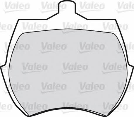 Valeo 598392 Brake Pad Set, disc brake 598392