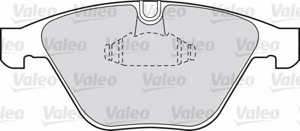 Valeo 598410 Brake Pad Set, disc brake 598410