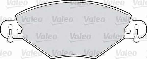 Valeo 598419 Brake Pad Set, disc brake 598419