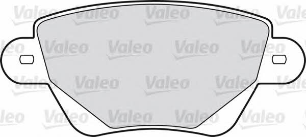 Valeo 598434 Brake Pad Set, disc brake 598434