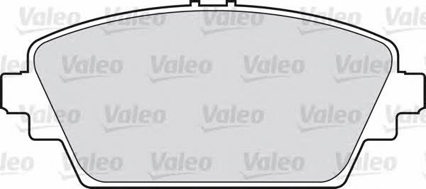 Valeo 598436 Brake Pad Set, disc brake 598436