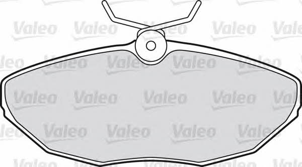 Valeo 598438 Brake Pad Set, disc brake 598438
