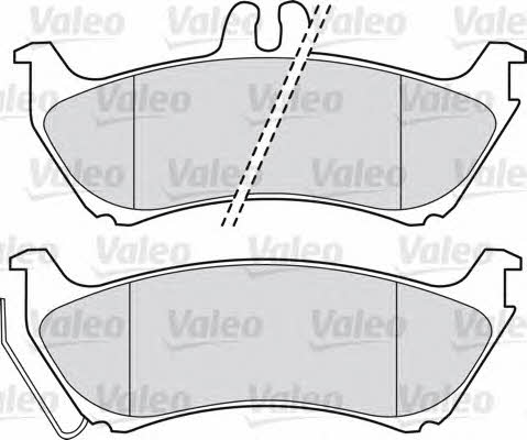 Valeo 598443 Brake Pad Set, disc brake 598443