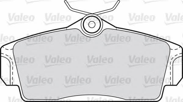 Valeo 598450 Brake Pad Set, disc brake 598450