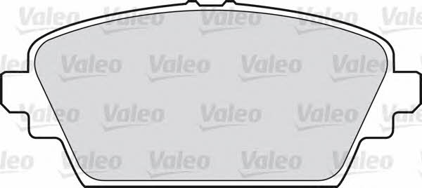 Valeo 598451 Brake Pad Set, disc brake 598451