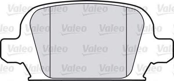 Valeo 598457 Brake Pad Set, disc brake 598457