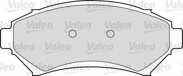 Valeo 598458 Brake Pad Set, disc brake 598458