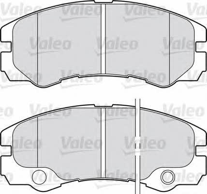 Valeo 598460 Brake Pad Set, disc brake 598460