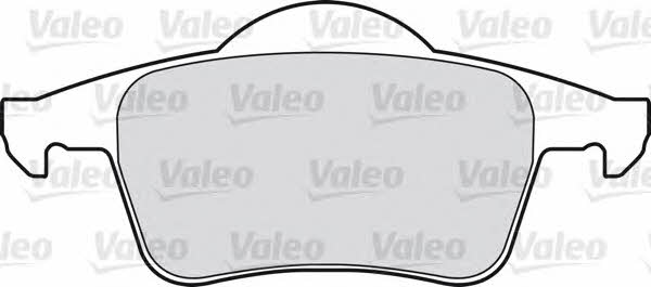 Valeo 598480 Brake Pad Set, disc brake 598480