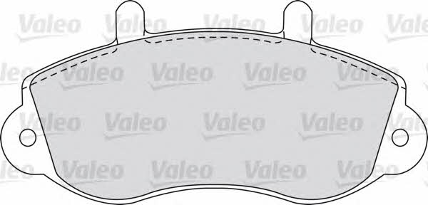 Valeo 598490 Brake Pad Set, disc brake 598490