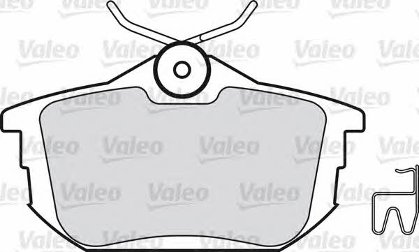 Valeo 598492 Brake Pad Set, disc brake 598492