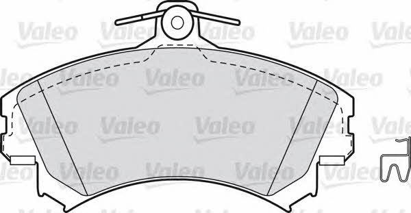 Valeo 598493 Brake Pad Set, disc brake 598493
