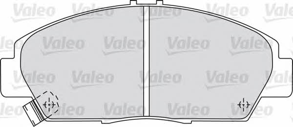 Valeo 598494 Brake Pad Set, disc brake 598494