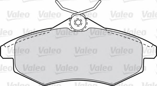 Valeo 598500 Brake Pad Set, disc brake 598500