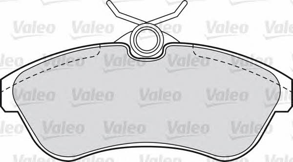 Valeo 598501 Brake Pad Set, disc brake 598501