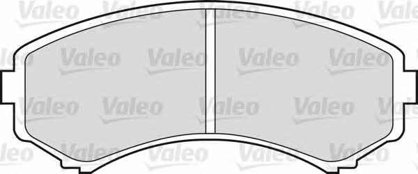 Valeo 598515 Brake Pad Set, disc brake 598515