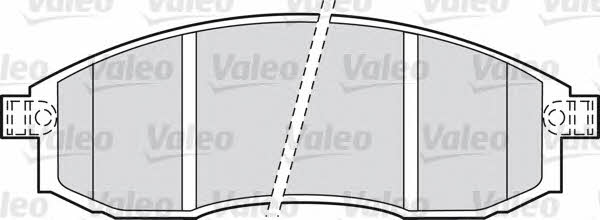 Valeo 598523 Brake Pad Set, disc brake 598523