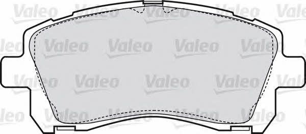 Valeo 598530 Brake Pad Set, disc brake 598530