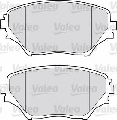 Valeo 598536 Brake Pad Set, disc brake 598536