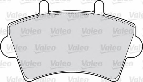 Valeo 598537 Brake Pad Set, disc brake 598537