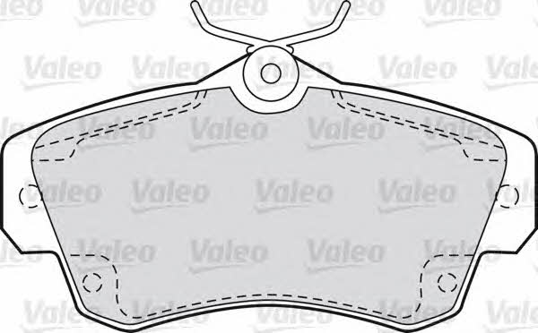 Valeo 598543 Brake Pad Set, disc brake 598543