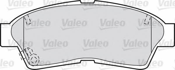 Valeo 598551 Brake Pad Set, disc brake 598551