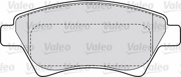 Valeo 598558 Brake Pad Set, disc brake 598558