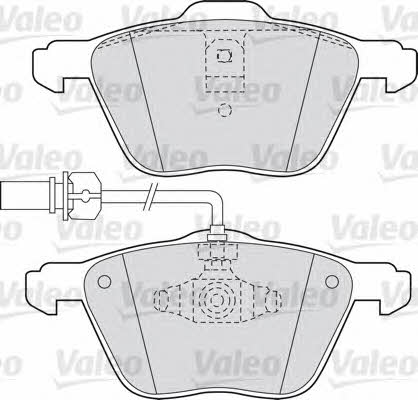 Valeo 598565 Brake Pad Set, disc brake 598565