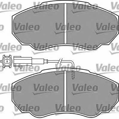 Valeo 598568 Brake Pad Set, disc brake 598568
